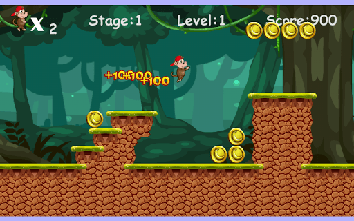 Jungle Monkey Run Free Download Android Game