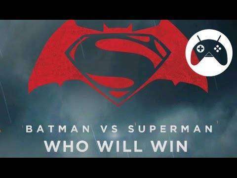 Batman v Superman Who Will Win
