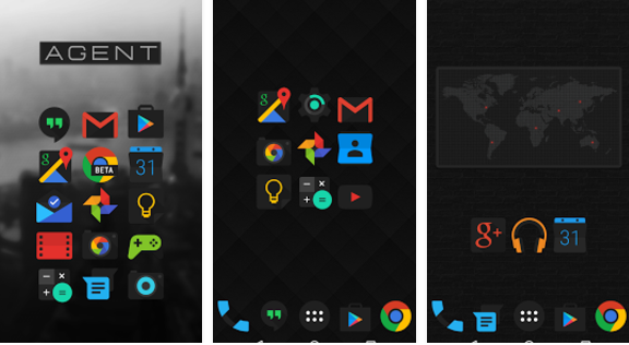 agent icon pack MOD APK Android