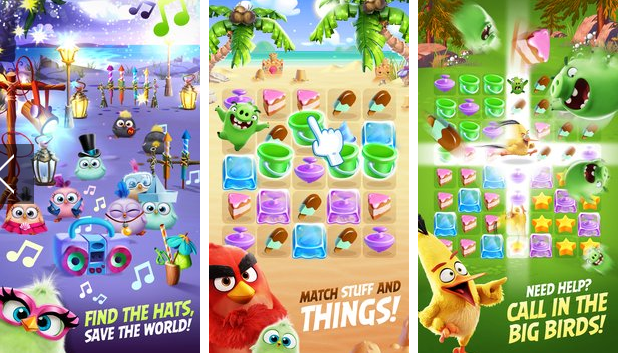 angry birds match MOD APK Android