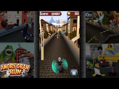 Angry Gran Run APK MOD Android Free Download