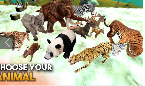 animal sim online big cats 3d MOD APK Android