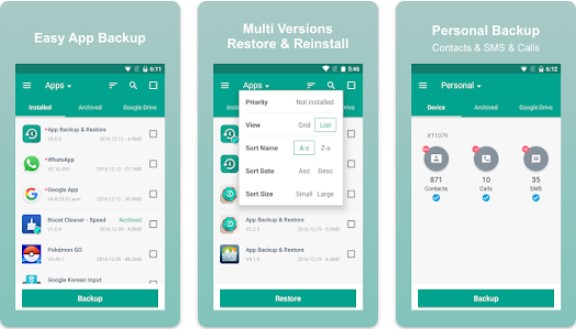 app backup and restore pro MOD APK Android