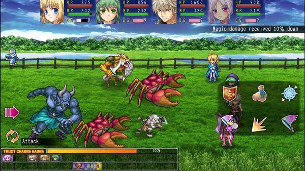 RPG Asdivine Cross MOD APK Android Free Download