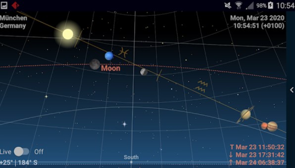 astrolapp live planets and sky map MOD APK Android
