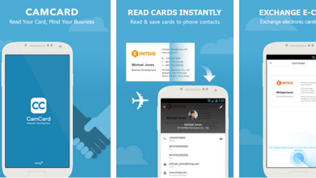 camcard business card reader MOD APK Android