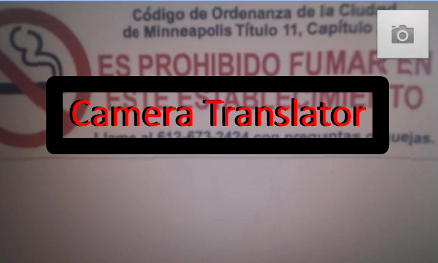 camera translator