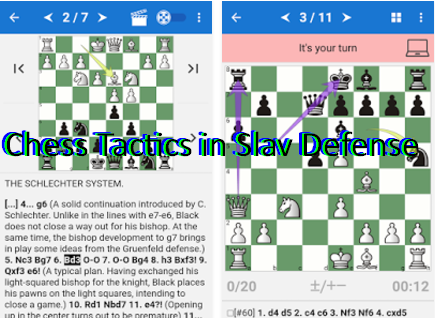 chess tactics in slav defense