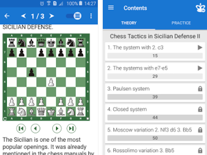 chess tactics sicilian def 2 APK Android