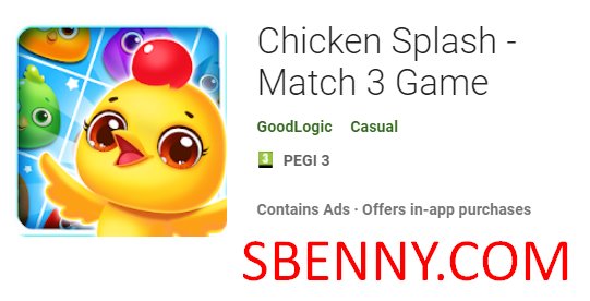 chicken splash match 3 game