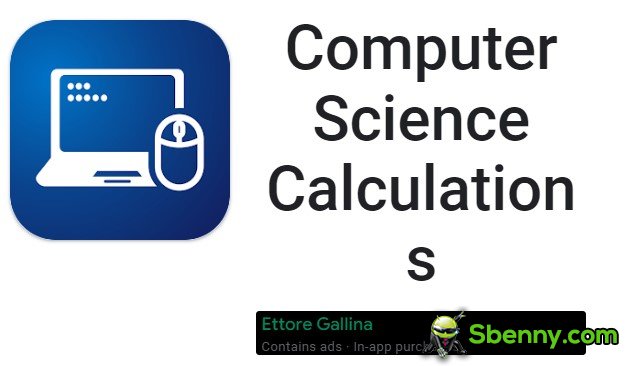 computer science calculations