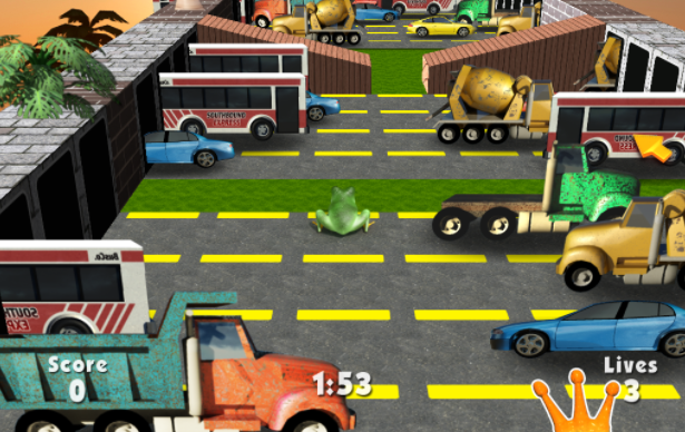 3d frog frenzy MOD APK Android