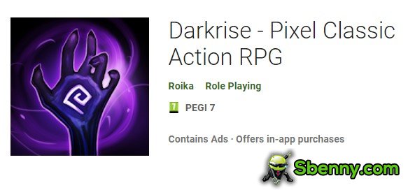 darkrise pixel classic action rpg