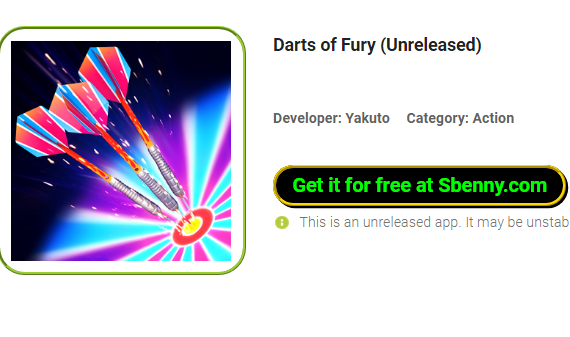 darts of fury