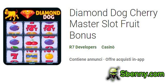 diamond dog cherry master slot fruit bonus