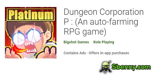 dungeon corporation p an auto farming rpg game