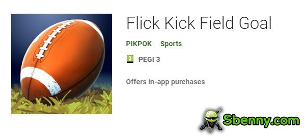 flick kick field goal