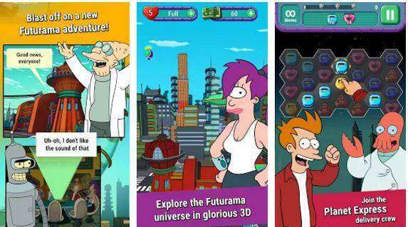Futurama: Game of Drones MOD APK Android Free Download