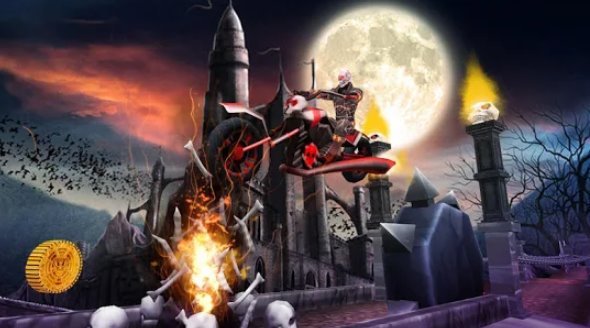 ghost ride 3d MOD APK Android