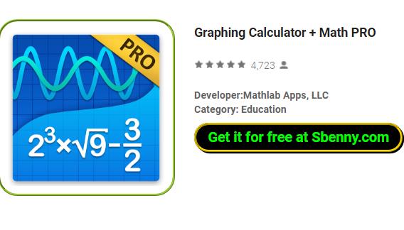 graphing calculator plus math pro