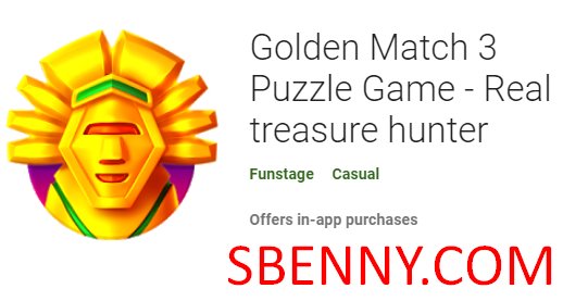 golden match 3 puzzle game real treasure hunter