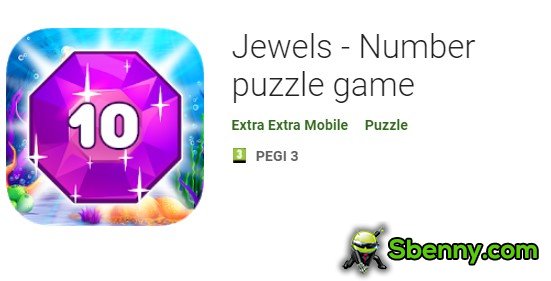 jewels number puzzle game