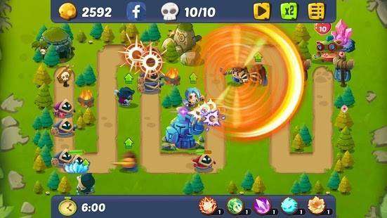 League of Hero Defenders MOD APK Android 
