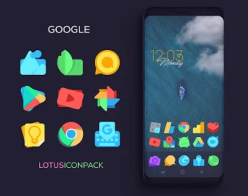 lotus icon pack MOD APK Android
