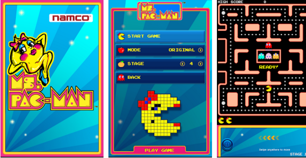 Ms pac man by namco MOD APK Android