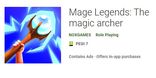mage legends the magic archer