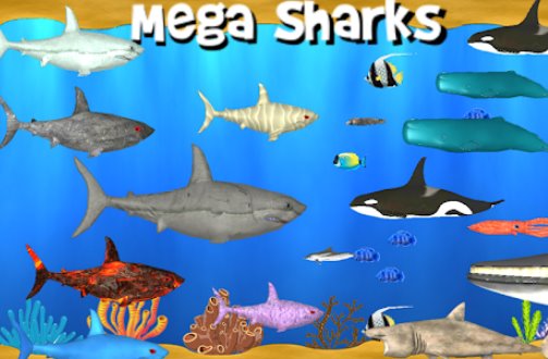 mega sharks pro shark games