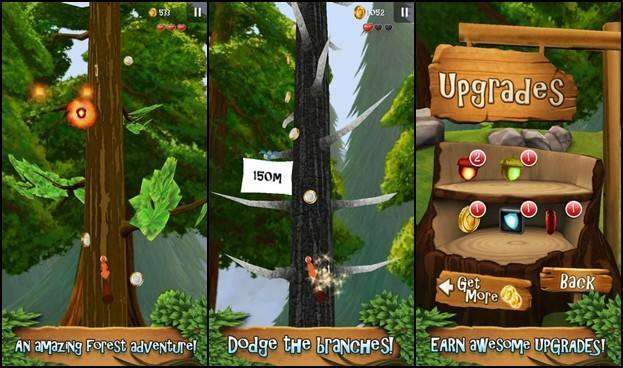 Nuts: Infinite Forest Run MOD APK Android Game Download