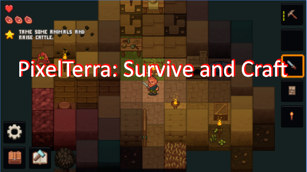 pixelterra survive and craft
