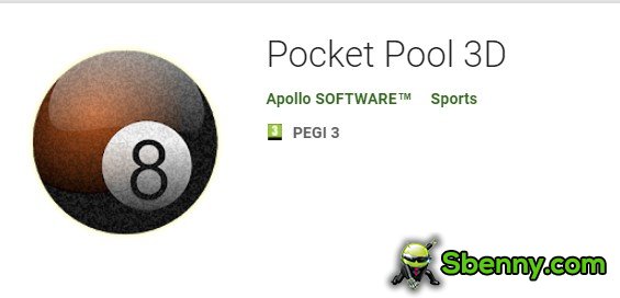 pocket pool 3d