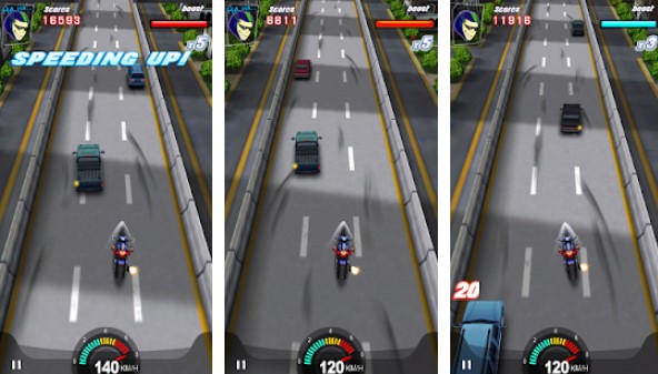 racing moto 3d MOD APK Android