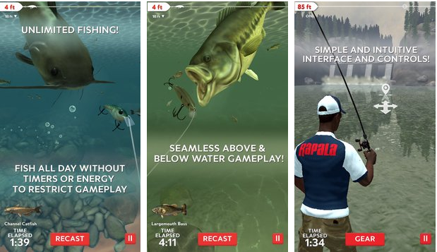 rapala fishing daily catch MOD APK Android