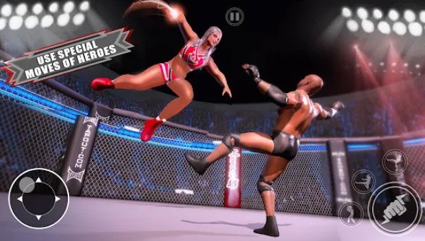 real wrestling game freestyle MOD APK Android