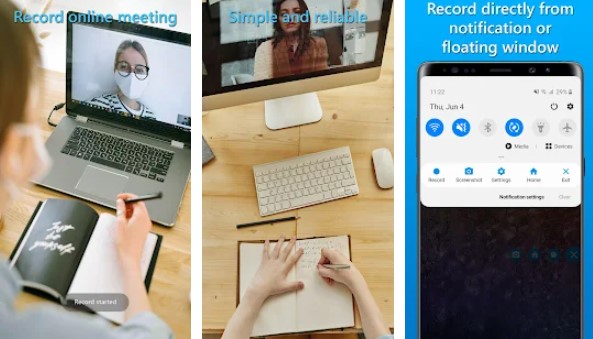 recorder for online meeting and live streaming MOD APK Android