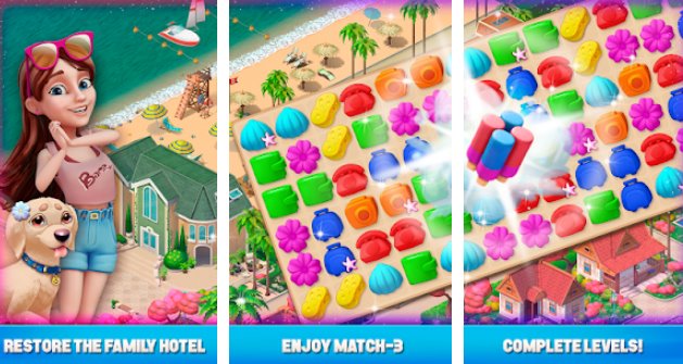 resort hotel bay story MOD APK Android