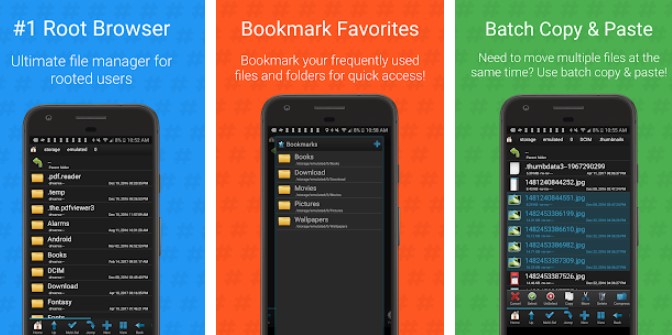 root browser pro file manager MOD APK Android