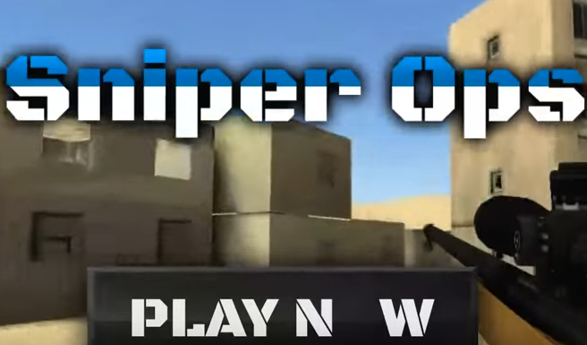 sniper ops 3d shooting game