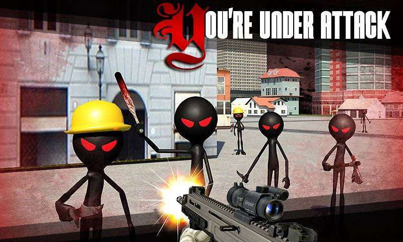 Stickman Shooter 3D MOD APK Android Game Free Download