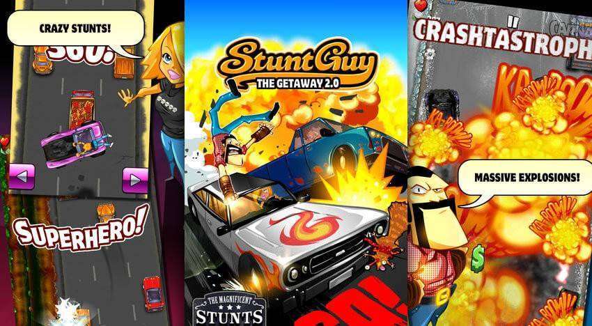 Stunt Guy The Getaway 2.0 APK + MOD for Android!