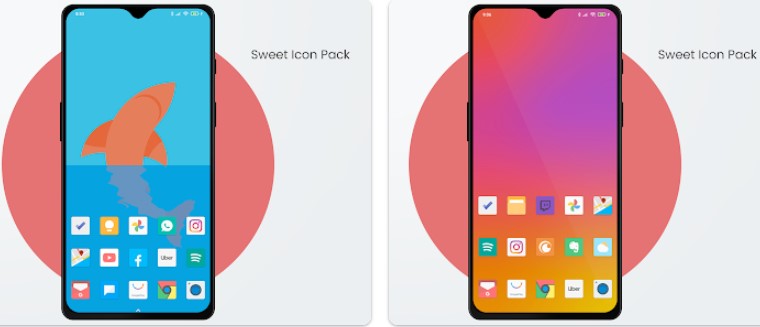 sweet icon pack MOD APK Android