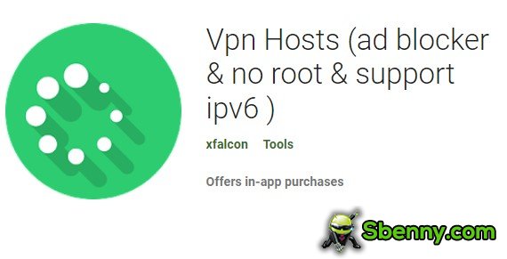 vpn hosts ad blocker and no root andsupport ip 6
