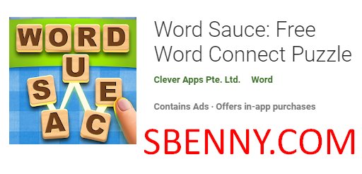 word sauce free word connect puzzle