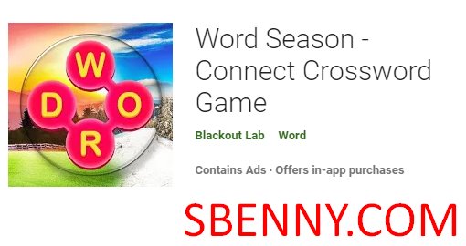 word season connect crossword game