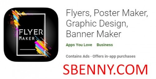 Flyers, Poster Maker, Graphic Design, Banner Maker MOD APK