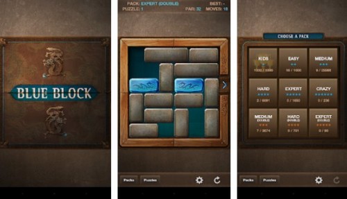 Blue Block (Unblock game)
