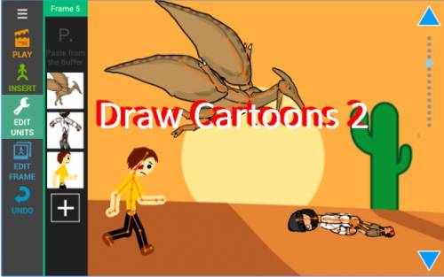 Draw Cartoons 2 Pro Version Unlocked MOD APK Free Download